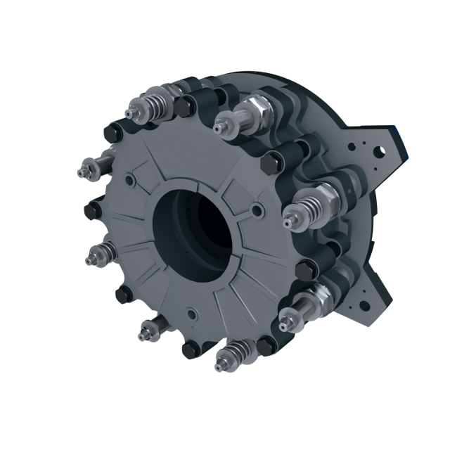 Danfoss Airflex Air Cooled Disc Brake Front Views