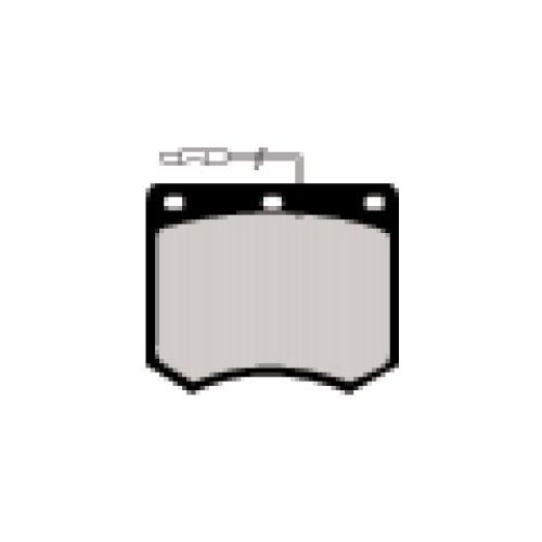 Plaquette de frein tout-terrain Ftl177