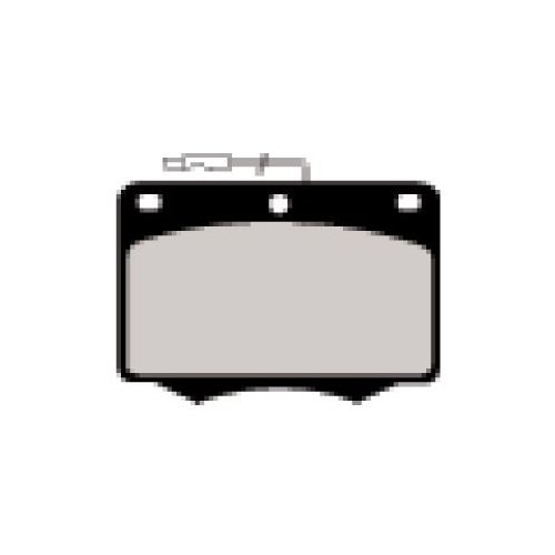 Plaquette de frein tout-terrain Ftl178