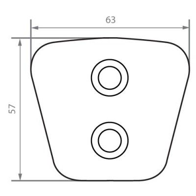 Bouton Kevlar Fb6357