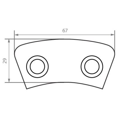 Bouton Kevlar Fb6729K