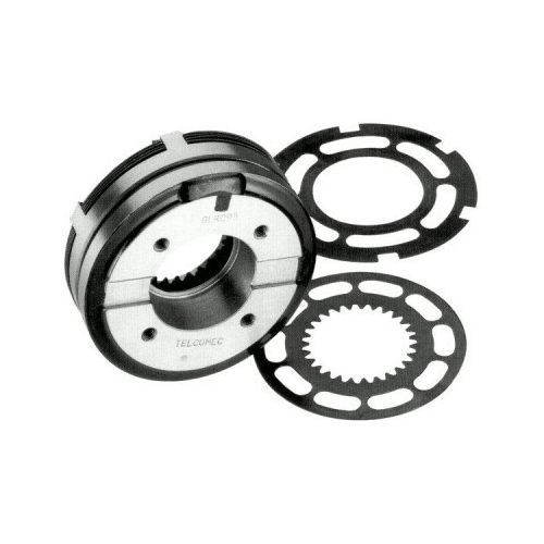Embrayage à disque électromagnétique avec bague coulissante Telcomec - Série Glrc